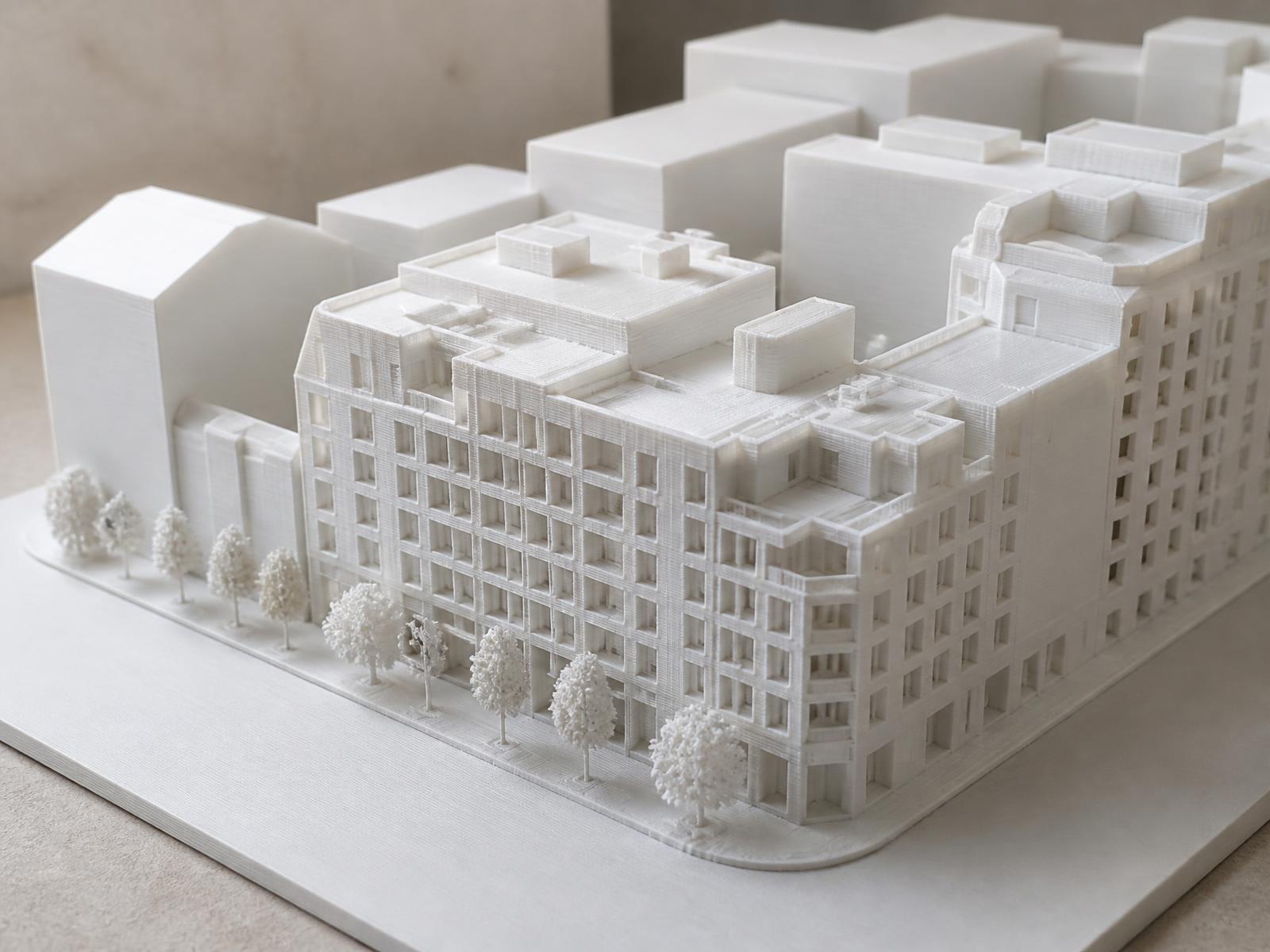Städtebaumodell Masterplan